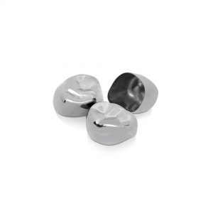 روکش های موجود برای دندان های شیری از جنس استیل ضد زنگ و اصطلاحا ssc یا Stainless Steel Crowns